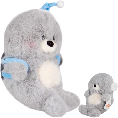 Тюлень 22 см FG250327212C-1 утяжеленный наполнитель - фото 69938355