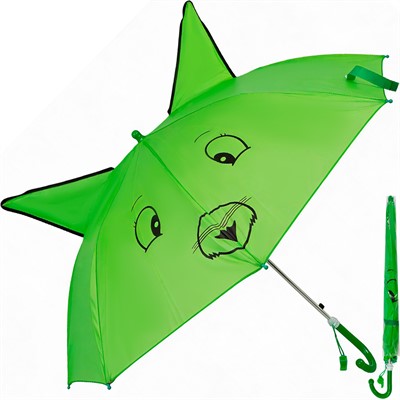 Зонт 45 см FG250920287C с ушками цвет в ассортименте - фото 69938416