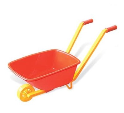 Тачка детская 01409 /6/ - фото 69938453