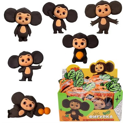 Фигурка Чебурашка 6 см во флоупаке 6 видов в ассорт. Funky Toys CHE2401 - фото 69938544