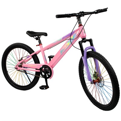 Велосипед двухколесный 24" розовый FG250910003K-1 - фото 69938617