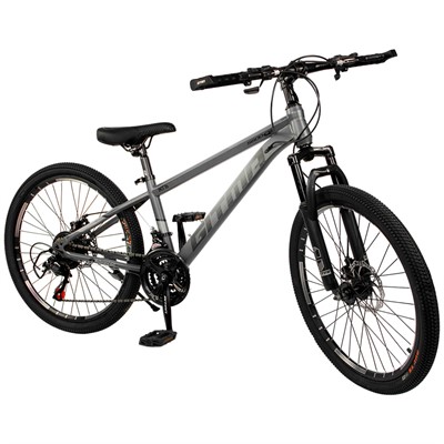 Велосипед двухколесный 24" Серый FG250910002K-1 в пакете - фото 69938622