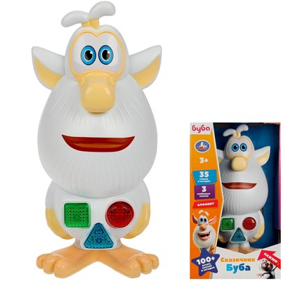Игрушка на батарейках Сказочник БУБА 100 песен,сказок и загадок.свет HT1166-R /48/ - фото 69938839