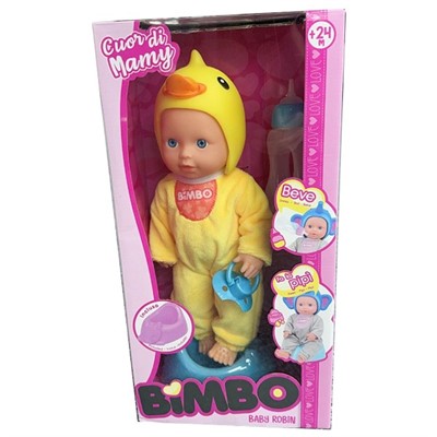 Кукла утенок YL1903-1 в кор. - фото 69938926