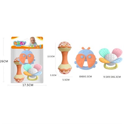 Набор погремушек 508-176 в пак. - фото 69938933