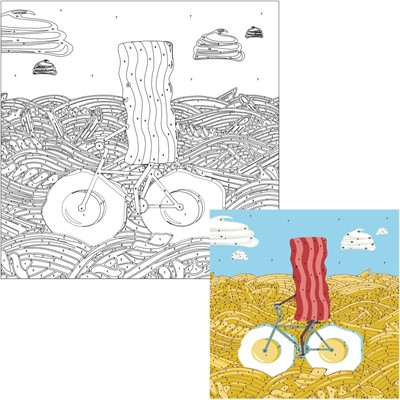 Набор для творчества Картина по номерам 20*20см Беконобайк К108 Фин-ти-Флю - фото 69938948