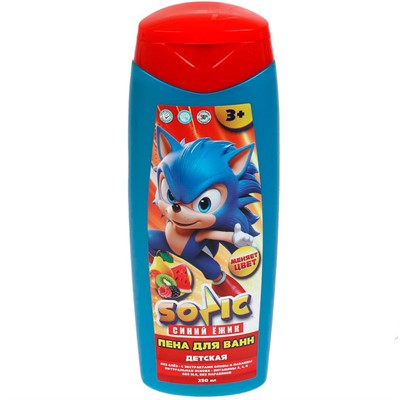 Гель пена для ванн sonic тут-фрут 250мл с экс оливы и лаван(меняет цвет) Заботливая мама 120756-SNK - фото 69939194