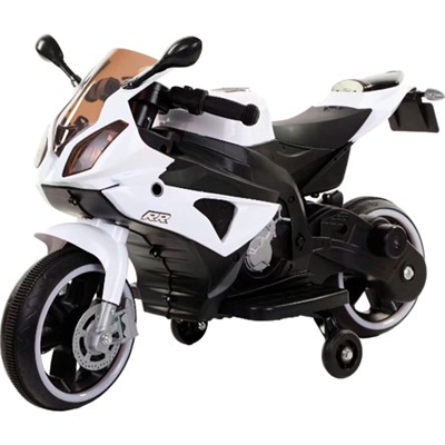 Электромобиль JMB8768-3 Мотоцикл белый - фото 69939577