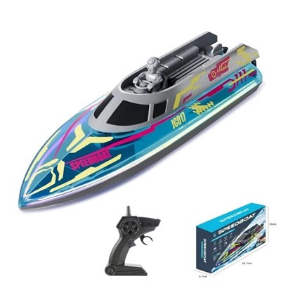 Катер на радиоуправлении JC017 аккум. в коробке - фото 69939607