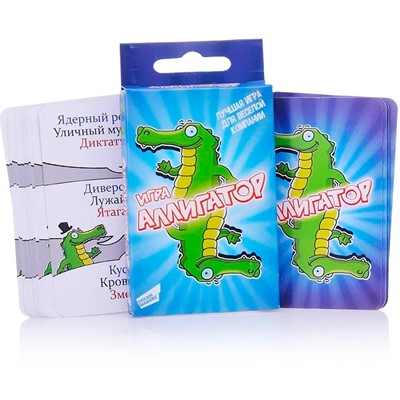 Игра Аллигатор 1607_R Cards - фото 69939634