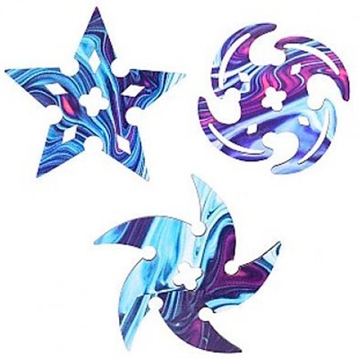 Деревянный Набор сюрикенов 3 шт 0011 - фото 69939796