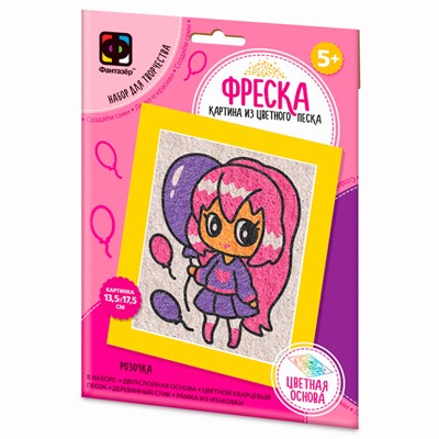 Набор для творчества Фреска Аниме Розочка 407401 Фантазер - фото 69940130