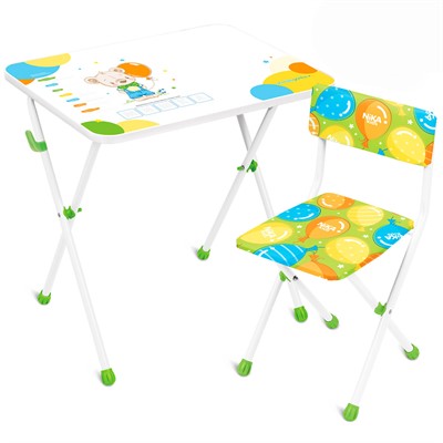 Набор мебели для детей КП3-Р/МД с медвежонком разборный /Ника/ - фото 69940225