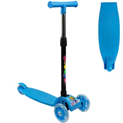 Самокат трехколесный синий SZ221025003-2 - фото 69940467