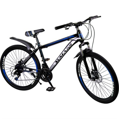 Велосипед двухколесный 24"  синий, 21 скорость FG240528061L-3 - фото 69940526