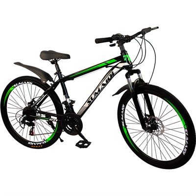 Велосипед двухколесный 24" зеленый, 21 скорость FG240528061L-2 - фото 69940531