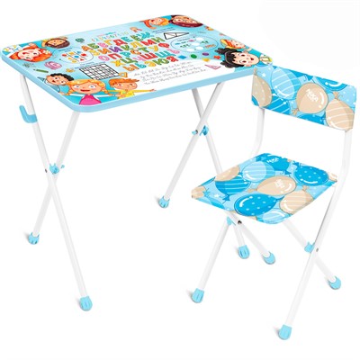 Набор мебели для детей КП3-Р/АЗ Азбука в кругу друзей разборный /Ника/ - фото 69940616