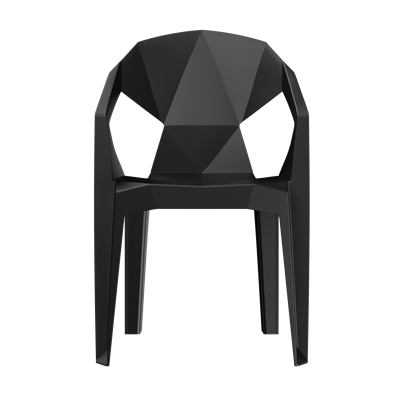 Стул ELIX (черный) PP0019B (от 12 шт) - фото 69940617