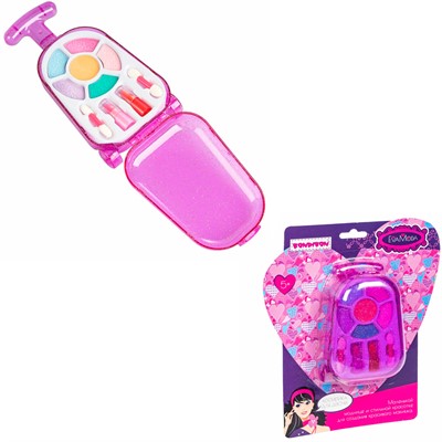 Набор косметики Eva Moda косметичка-чемоданчик 77033 Bondibon - фото 69940643