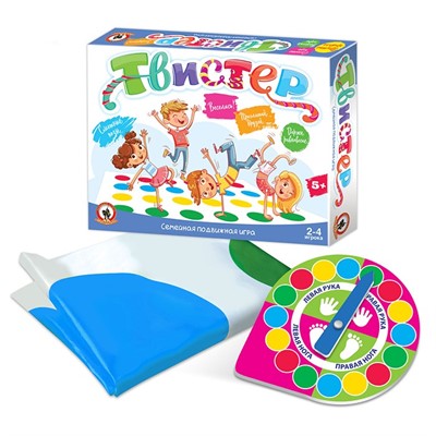 Игра Твистер для детей 5+ поле 120*180 см 03661 - фото 69940653