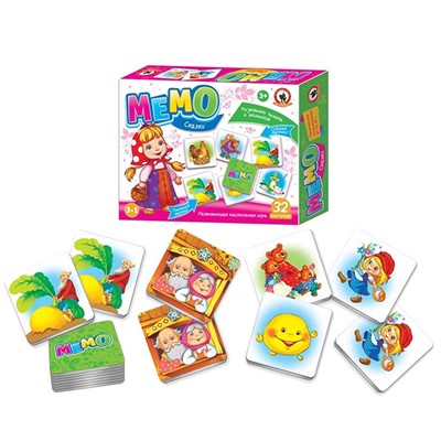Игра Мемо Сказки 03450 - фото 69941004