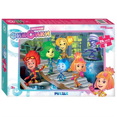 Пазл Макси 35 Фиксики 91259 Степ /9/ - фото 69941065