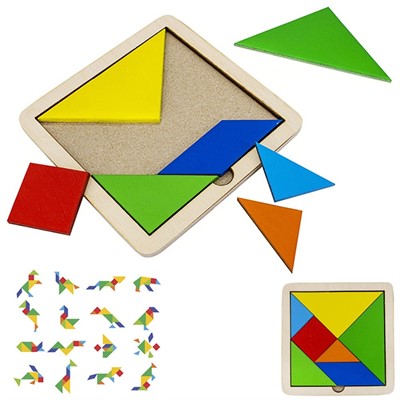 Деревянная головоломка Танграм малый  БП-00000341 /Арбо/ - фото 69941097