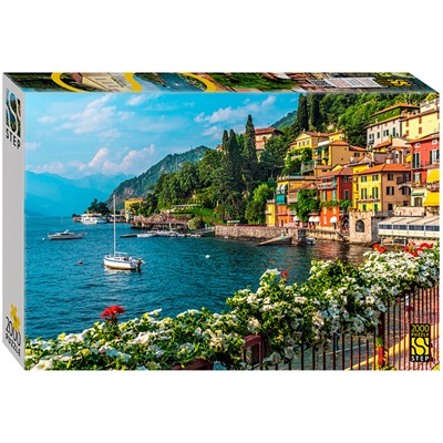 Пазл 2000 Озеро Комо, Италия 84054 Степ /9/ - фото 69941136