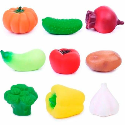 Резиновый Набор овощей.Урожай С-1658 /6/ - фото 69941161