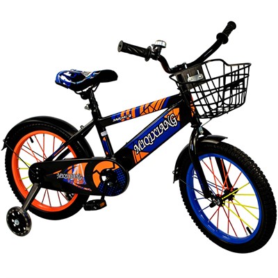 Велосипед двухколесный 16" оранжево-синий FG250826144K-1 ( 2 шт в кор) - фото 69941273