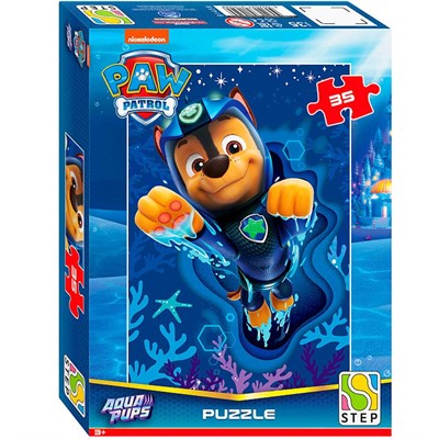 Пазл 35 Щенячий патруль. Аква 91459 Степ - фото 69941335