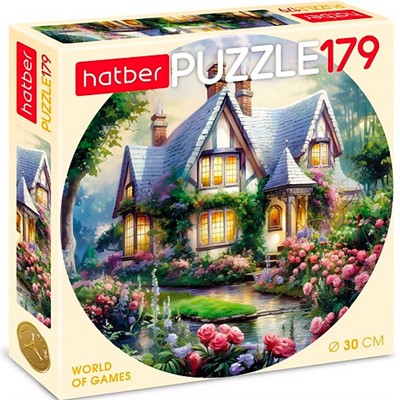 Пазл 179 эл. Живописный уголок 179ПЗк4_31689 Hatber. - фото 69941453