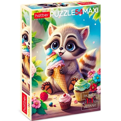 Пазл 54 эл. MAXI Крошка енот 54ПЗ3_33584 - фото 69941471