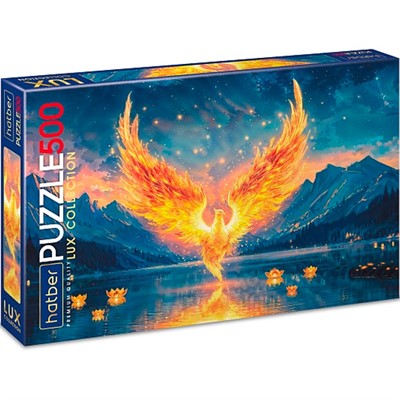 Пазл 500 эл. Птица Феникс 500ПЗ2лоф_35434 Hatber - фото 69941582