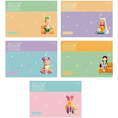 Альбом для рисования 20 л. А4 Уютные моменты- 094477 Hatber - фото 69941654