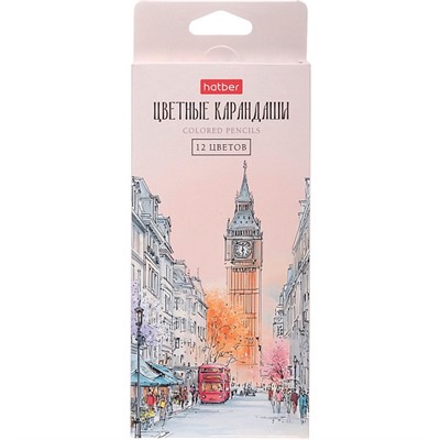 Карандаши цвет. 12 цв. Альто Колорэ 094520 Hatber - фото 69941780
