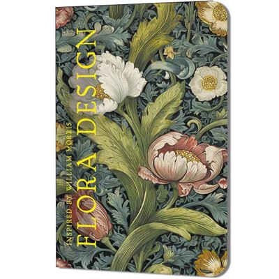 Блокнот 32 л. Flora design. Inspired by William Morris (белые и розовые цветы) 9785002414864 - фото 69942242