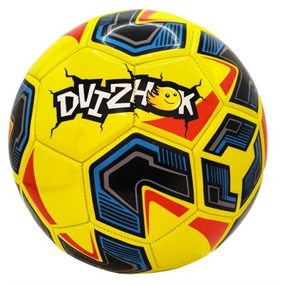 Мяч Футбол №5 Dvizhok 141-1-343C жёлто-синий - фото 69942338