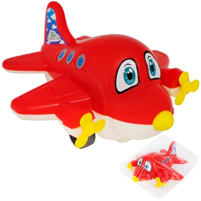 Самолет КРОКОТАМ красный С-7097 /60/ - фото 69942611