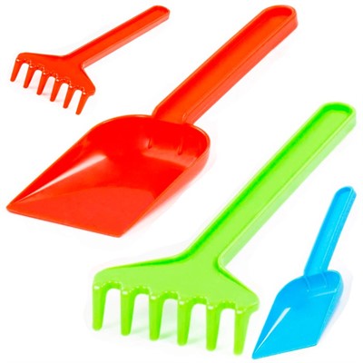 Набор 2пр №1(лопатка+грабли) П-Е /20/ - фото 69943068