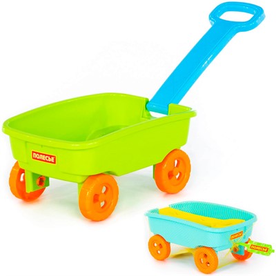 Тележка №3 с ручкой 76786 П-Е /6/ - фото 69943140