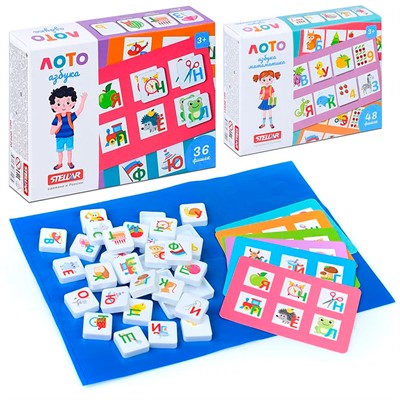 Лото дорожное Азбука  00920 - фото 69943179