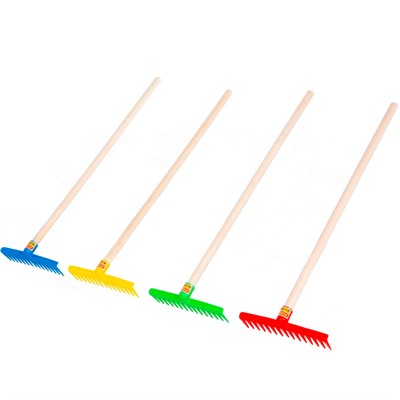 Грабли №17 дер. ручка П-Е /24/. - фото 69943222