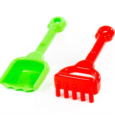 Набор 2пр №221 (совок+грабли) П-Е /8/ - фото 69943838