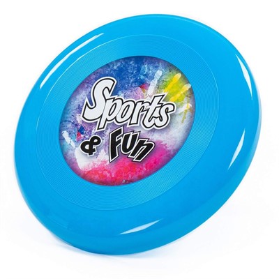 Тарелка летающая 215 мм. голубая 89960 П-Е /13/ - фото 69943944