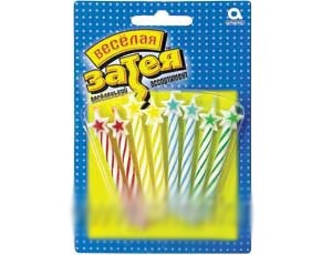 Свечи для торта со звездой асс. 1502-1158 - фото 69944059