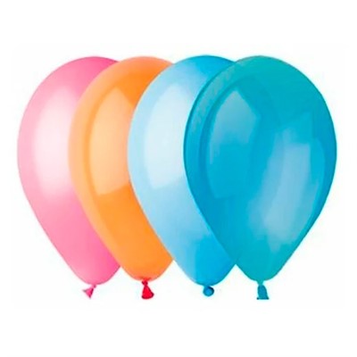 Шар 9" Пастель ассорти 100шт / цена за упак/ - фото 69944107