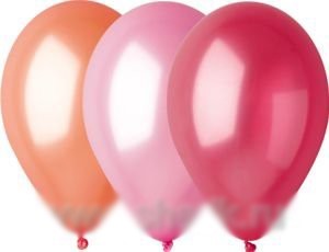 Шар 9" Металлик ассорти 100шт / цена за упак/ - фото 69944130