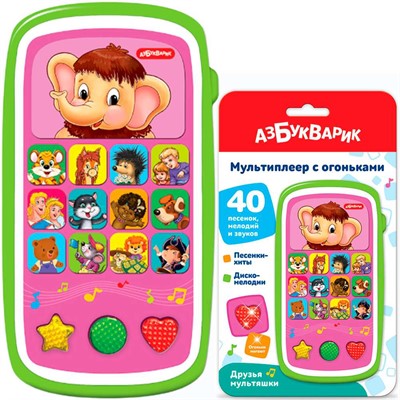 Мультиплеер с огоньками Друзья мультяшки 4630027295033 - фото 69944719