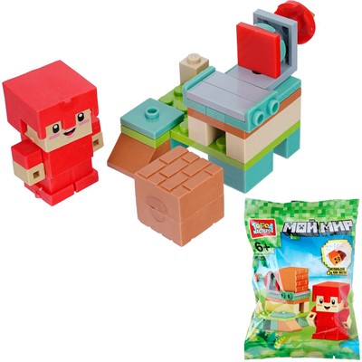 Город мастеров 62205-ZG Мой мир с резиновой фигуркой - фото 69944836